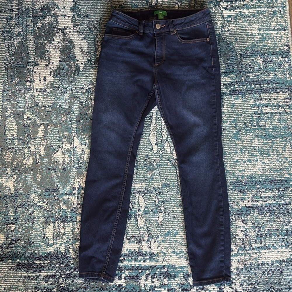 Dip Denim Jeans Pants Skinny blue Size 6 (C1)
